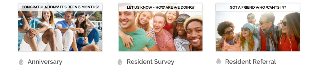 Resident Satisfaction Play Emails